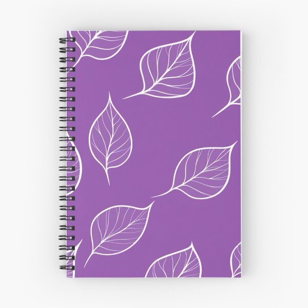 Item preview, Royal Amethyst: Floating Leaf Botanical Pattern designed and sold by LiveLearnCreate.