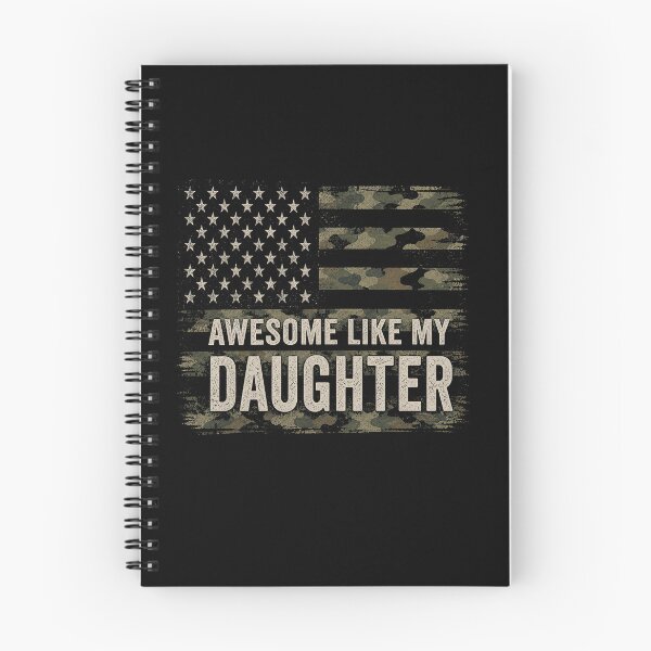 Item preview, Awesome Like My Daughter Camo USA Flag Fathers Day designed and sold by viectory.