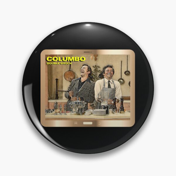Item preview, Always Watching Columbo… III (on Black) designed and sold by PawsitiveMum3.