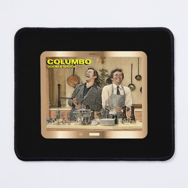 Item preview, Always Watching Columbo… III (on Black) designed and sold by PawsitiveMum3.