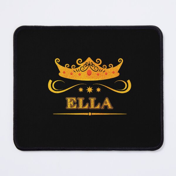 Item preview, Ella Personalized Name With Crown - Cool & Custom Gift for Girls, Teens designed and sold by Oussinc.