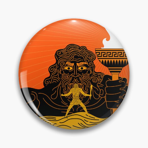Item preview, prometheus giving fire to humanity in greek mythology designed and sold by matintheworld ( delcarmat ).