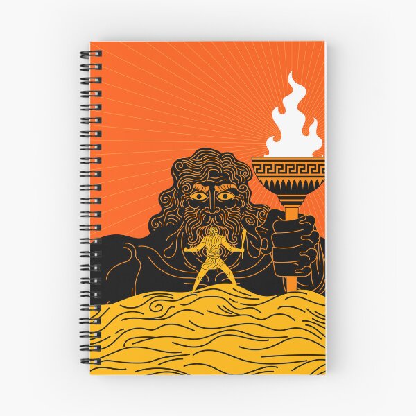 Item preview, prometheus giving fire to humanity in greek mythology designed and sold by matintheworld ( delcarmat ).