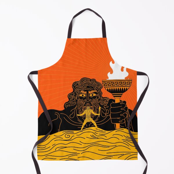 Item preview, prometheus giving fire to humanity in greek mythology designed and sold by matintheworld ( delcarmat ).