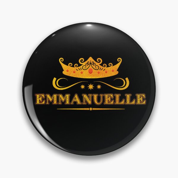 Item preview, Emmanuelle Personalized Name With Crown - Cool & Custom Gift for Girls, Teens designed and sold by Oussinc.