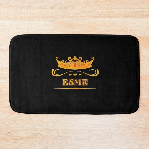 Aperçu de l'œuvre Esme Prénom personnalisé avec couronne - Cadeau original et unique pour filles et adolescentes créée et vendue par Oussinc.