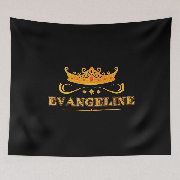 Item preview, Evangeline Personalized Name With Crown - Cool & Custom Gift for Girls, Teens designed and sold by Oussinc.
