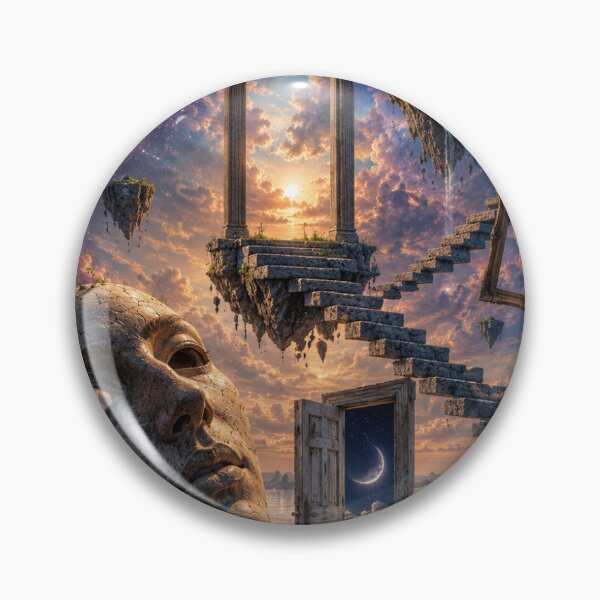 Item preview, Surreal Cosmic Dreamscape Portal designed and sold by DaryaArtFrance.