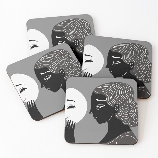 Item preview, sad woman hiding her sadness behind a smiling mask designed and sold by matintheworld ( delcarmat ).