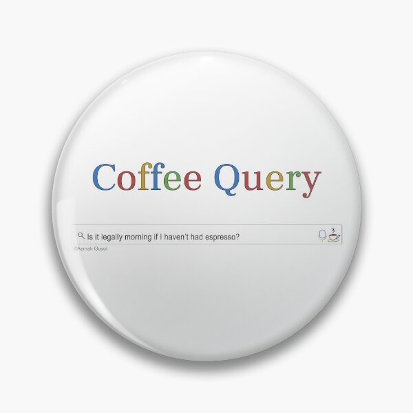 Item preview, Coffee Query: Search Espresso designed and sold by JustAsmahDesign.