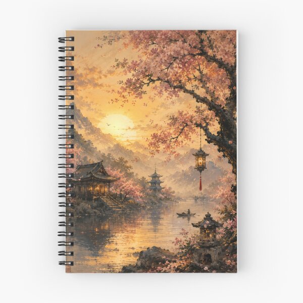 Item preview, Whispers of Sakura Lake designed and sold by Sanctum Icons.