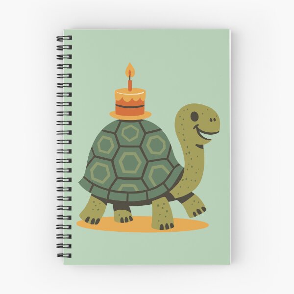 Item preview, Tortoise with a Birthday Cake designed and sold by Ghost on Toast.