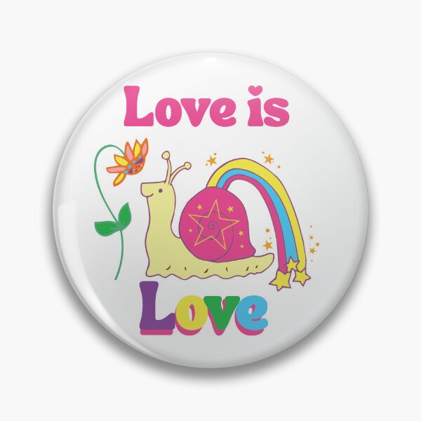 Item preview, Love is Love rainbow garden snail  designed and sold by LauraCoxArt.