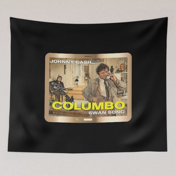 Item preview, Always Watching Columbo… IV (on Black) designed and sold by PawsitiveMum3.