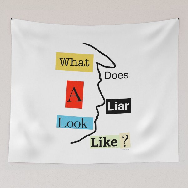 Item preview, What does a liar look like? designed and sold by E-W-D.