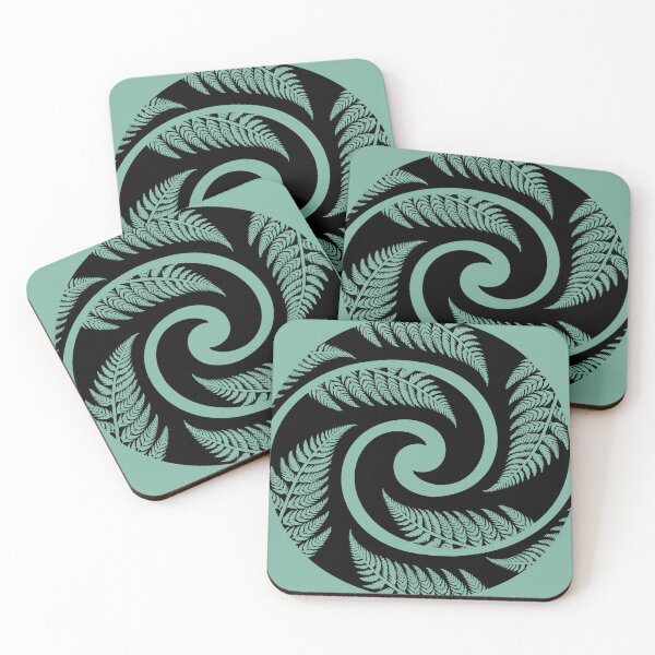 Item preview, New Zealand Silver Fern in a KORU designed and sold by MY NEW ZEALAND.