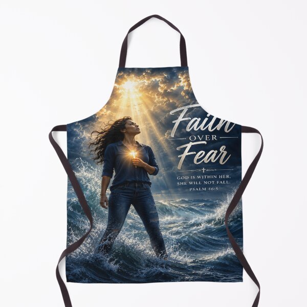 Item preview, Faith Over Fear Christian Inspirational Art designed and sold by Faith & Grace design .