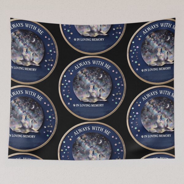 Item preview, Custom Cat Memorial – Personalized Pet Remembrance Tribute designed and sold by Fatomfatom.