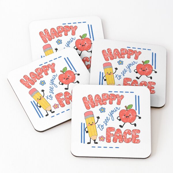 Item preview, Happy To See Your Face Teacher Classroom Welcome designed and sold by FreshVibe Prints.