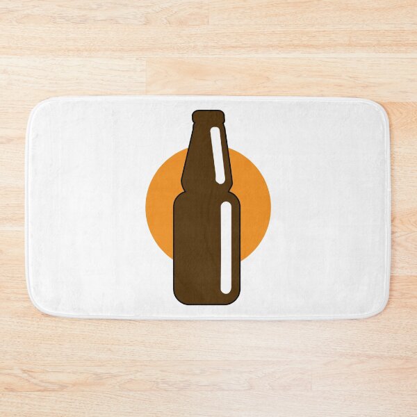 Item preview, Beer Brown Glass Bottle Yellow Gold Beer Sun Background designed and sold by Rolographics1.