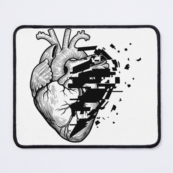 Item preview, Anatomical Heart – Shattered Glitch designed and sold by Rukage.
