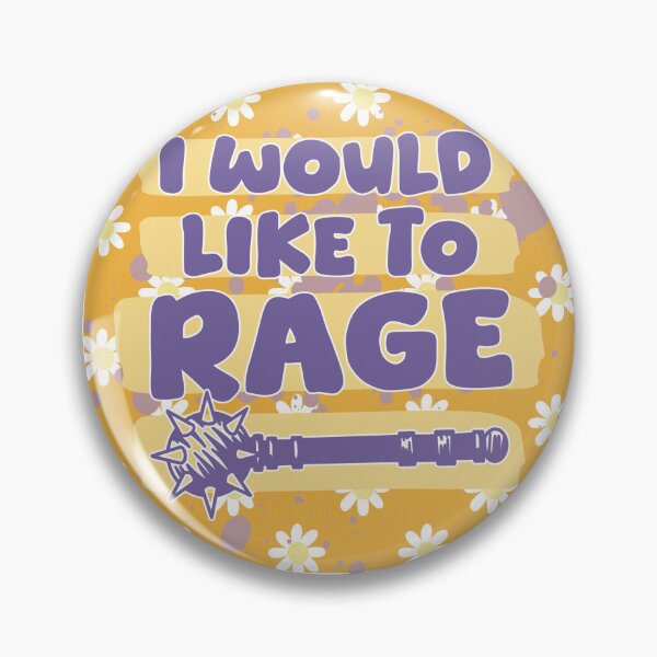 Item preview, I Would Like to Rage designed and sold by megogilvie.