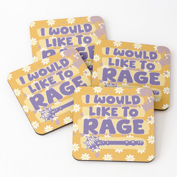 Item preview, I Would Like to Rage designed and sold by megogilvie.
