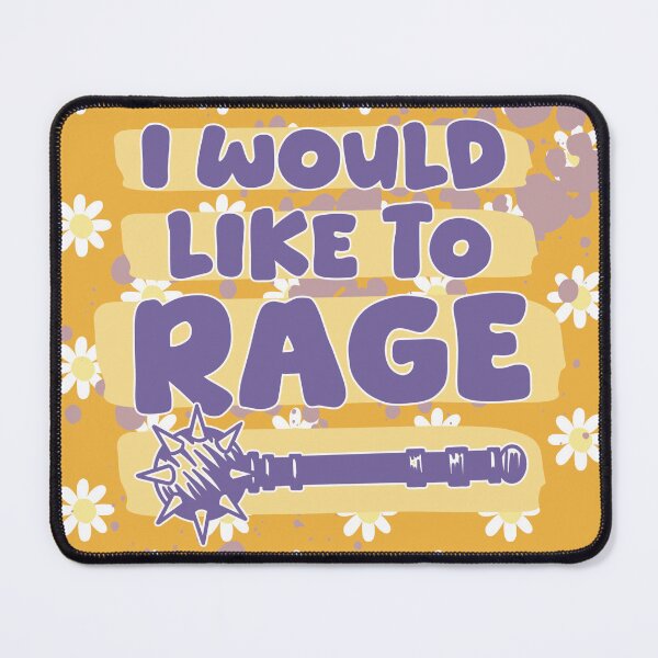 Item preview, I Would Like to Rage designed and sold by megogilvie.