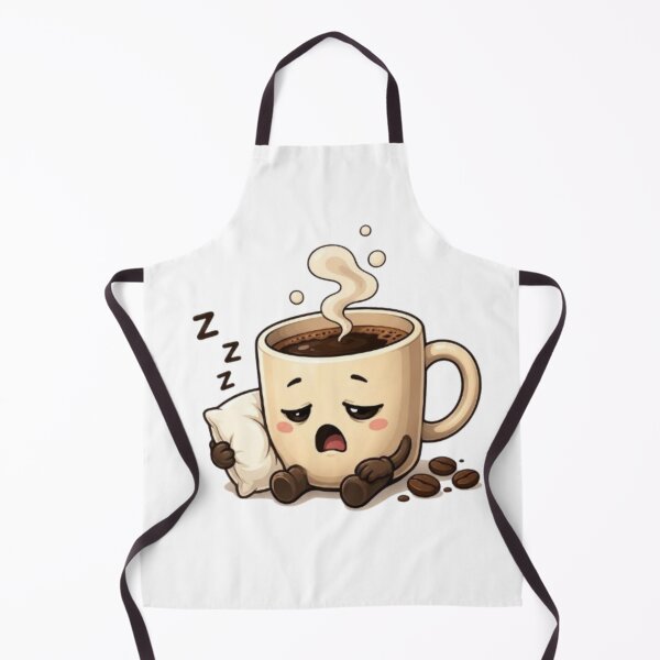 Item preview, Tired Coffee Mug Yawning – Cute Sleepy Morning Caffeine Cartoon designed and sold by Northern Glow Art.
