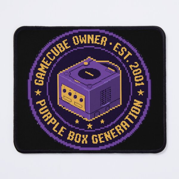 Item preview, GameCube Owner Est 2001 Retro Nintendo Badge Pixel Art Gaming Nostalgia Sticker designed and sold by Gaming Retro.