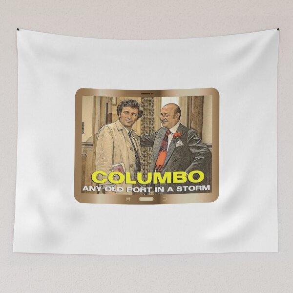 Artikelvorschau, Always Watching Columbo… V (on White) entworfen und verkauft von PawsitiveMum3.