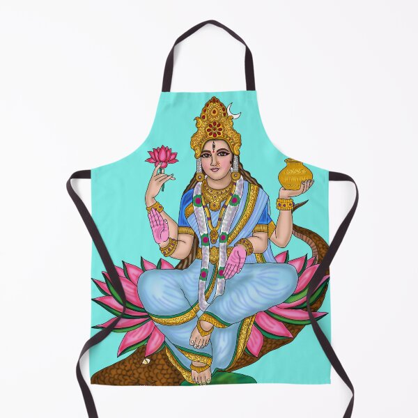 Item preview, Goddess Ganga Artwork | Divine Hindu Goddess Digital Painting Illustration designed and sold by Harshit_Digital_Arts.