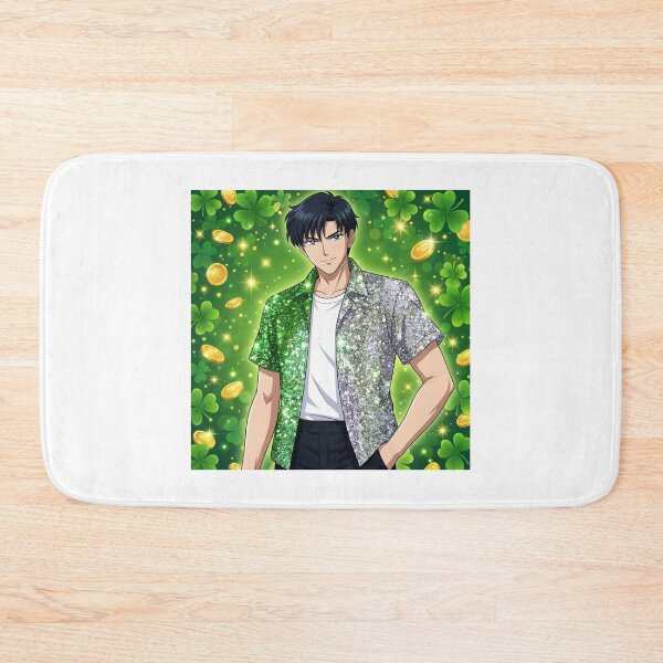 Item preview, St. Patrick's Day Mamoru designed and sold by Solace Sparkles.