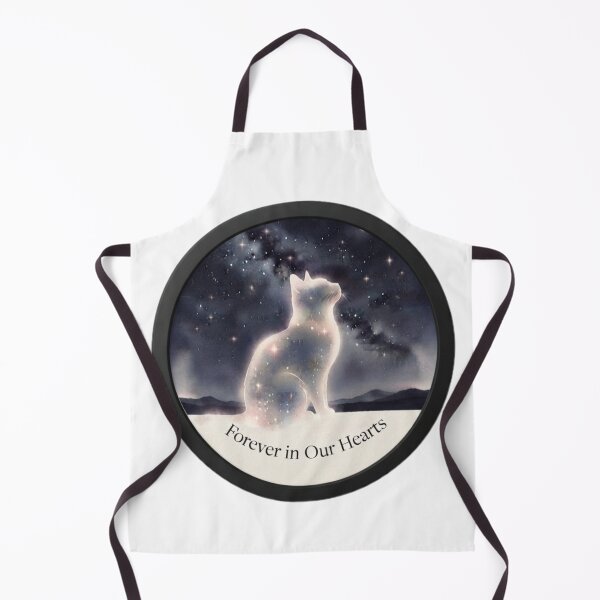 Item preview, Forever In Our Hearts – Celestial Cat Memorial Tribute designed and sold by Fatomfatom.