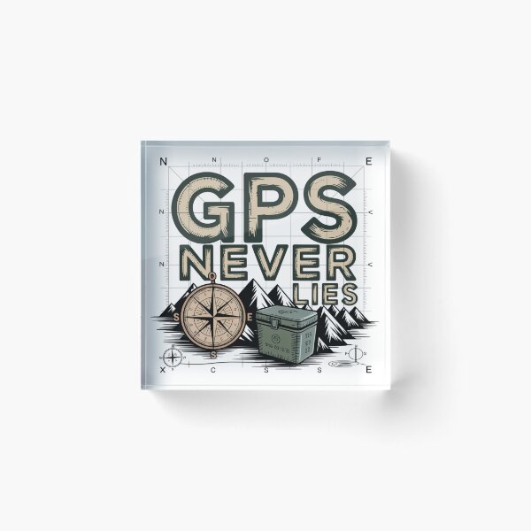 Item preview, GPS Never Lies Geocaching Adventure designed and sold by IamKristopher.
