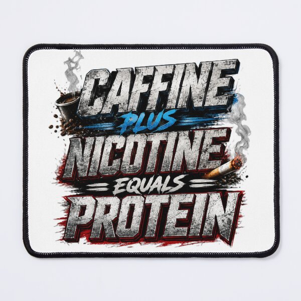 Item preview, Caffine + Nicotine = Protein designed and sold by NovLTs.
