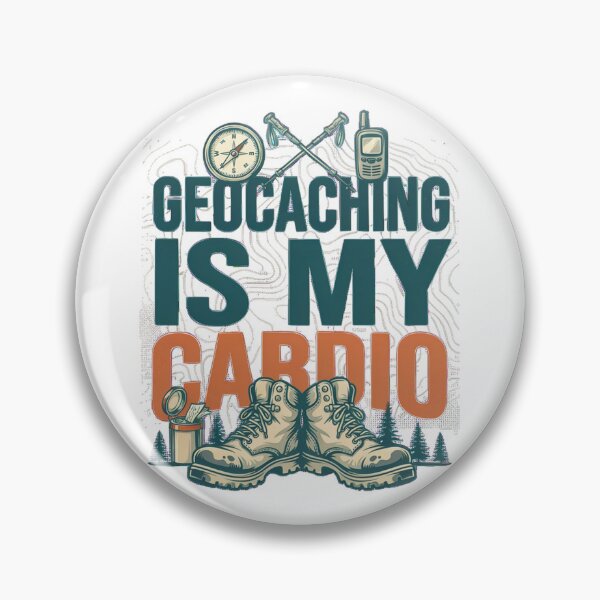 Item preview, Geocaching Is My Cardio Funny Geocacher designed and sold by IamKristopher.