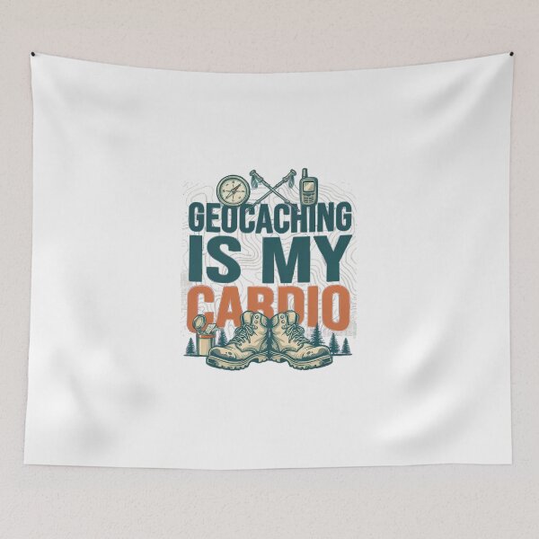 Item preview, Geocaching Is My Cardio Funny Geocacher designed and sold by IamKristopher.