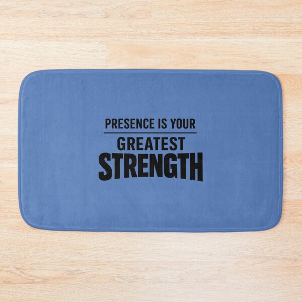 Item preview, Presence Is Your Greatest Strength | Motivational Typography Quote | Mindfulness & Self Growth designed and sold by DesignHouse07.
