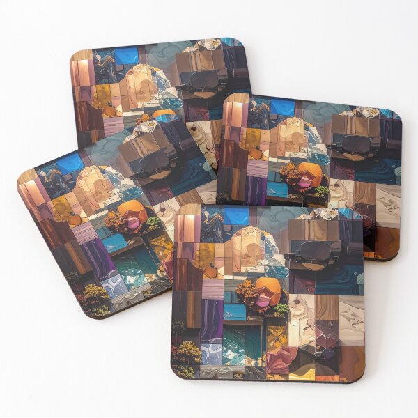 Item preview, Modern Wood Mosaic designed and sold by NizuCaCi.