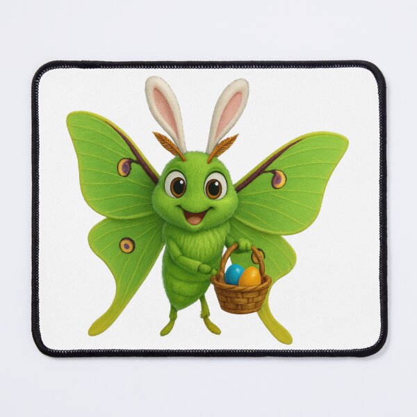 Item preview, Easter Luna Moth designed and sold by Sillytoe.