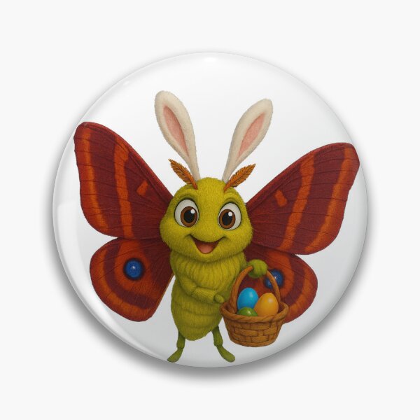 Item preview, Easter Madora Moth designed and sold by Sillytoe.