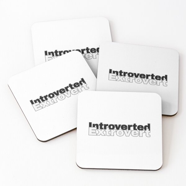 Item preview, Introverted Extrovert Funny Ambivert Personality Design designed and sold by MusicFanTees.