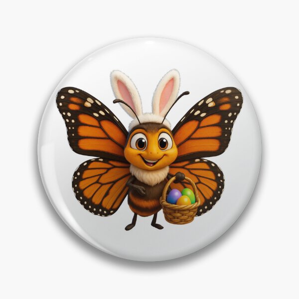 Item preview, Easter Monarch Butterfly designed and sold by Sillytoe.