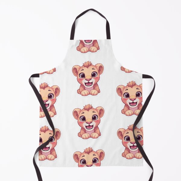 Item preview, Cute Baby Lion Cub Sticker designed and sold by AhiraDesign.