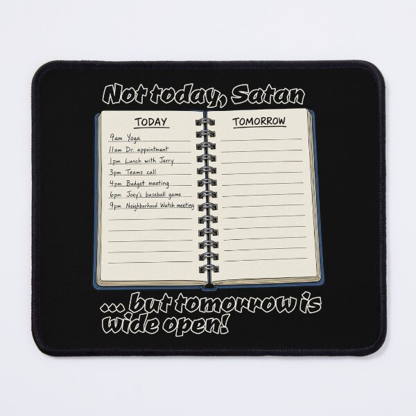 Item preview, Not today, Satan! designed and sold by Cut & Paste Productions.