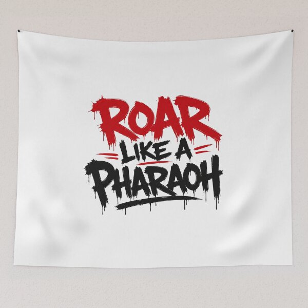 Item preview, Roar Like A Pharaoh Egypt Text designed and sold by Inkworksbyshery.