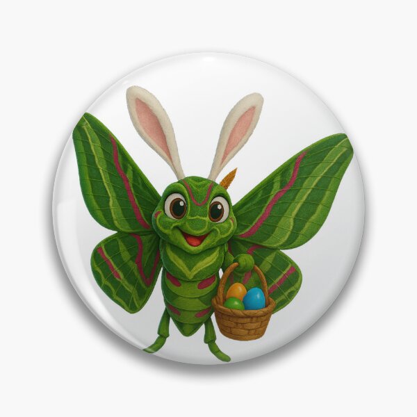 Item preview, Easter Oleander Hawk Moth designed and sold by Sillytoe.
