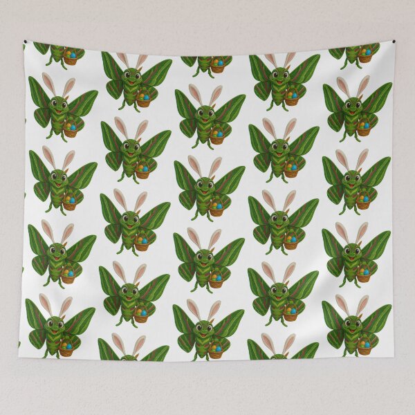 Item preview, Easter Oleander Hawk Moth designed and sold by Sillytoe.