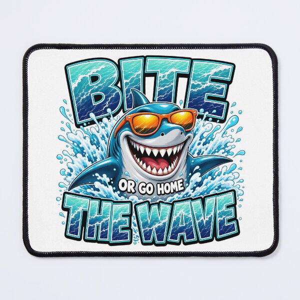 Item preview, Bite Or Go Home Shark designed and sold by DestenyStore.